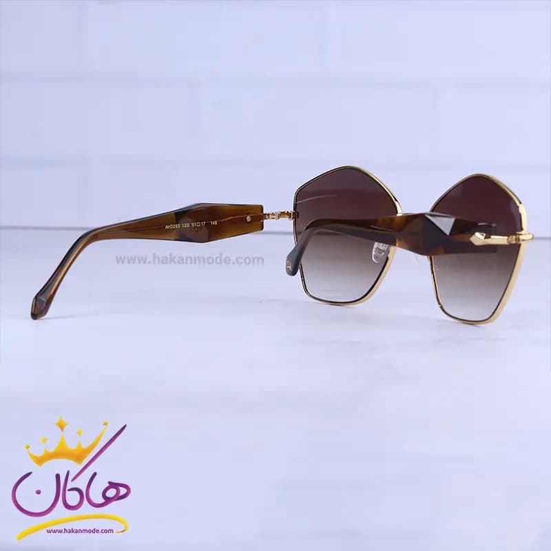عینک آفتابی آنا هیکمن زنانه فریم چندضلعی AH 3285/2 — تصویر ۳