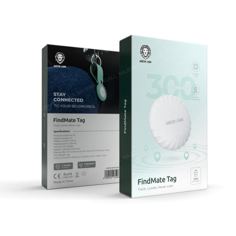 ردیاب بلوتوثی گرین لاین مدل FindMate Tag Airtag — تصویر ۳