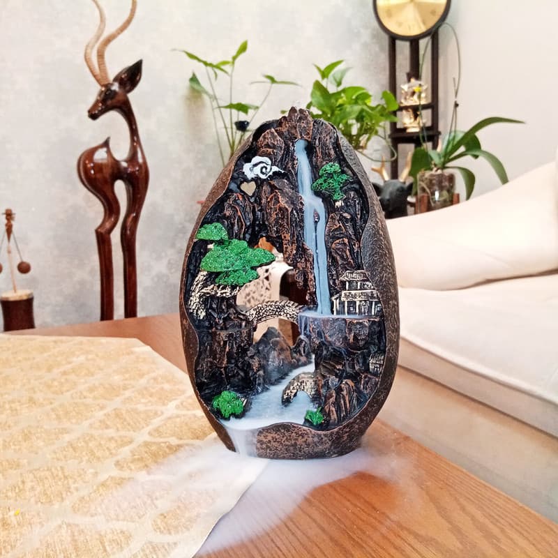 جای عود طرح آبشاری مدل جنگل — تصویر ۳