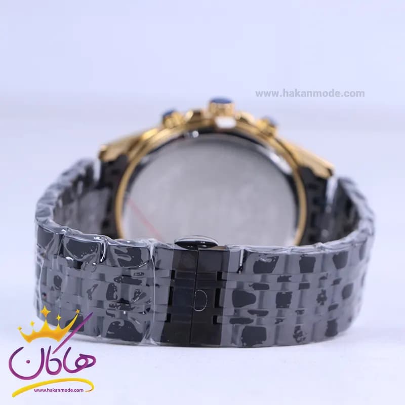 ساعت مچی سیتیزن مردانه فلزی مشکی قاب طلایی G 9766/1 — تصویر ۳