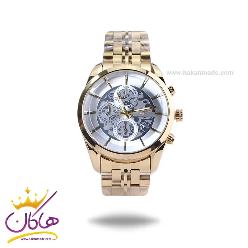 ساعت مچی عقربه ای سیتیزن مردانه فلزی طلایی G 029/1