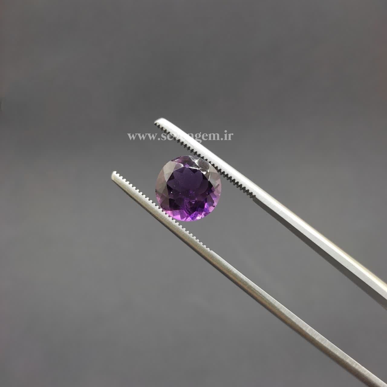 نگین سنگ آمیتیست جواهری (کد664) — تصویر ۲