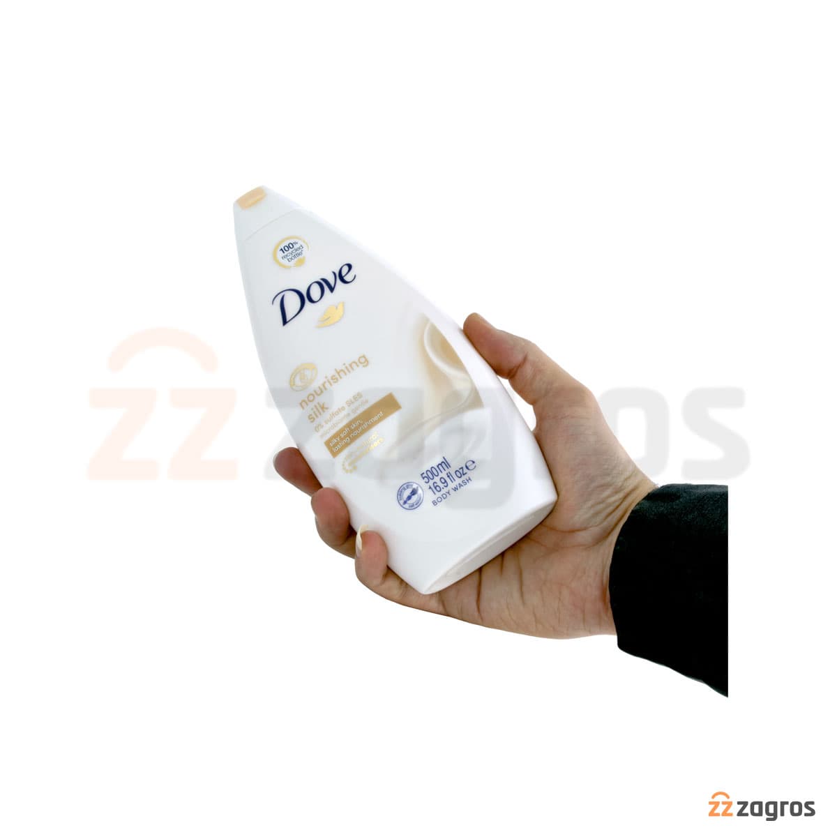 شامپو بدن داو مدل Nourishing Silk حاوی عصاره ابریشم 500 میل — تصویر ۳