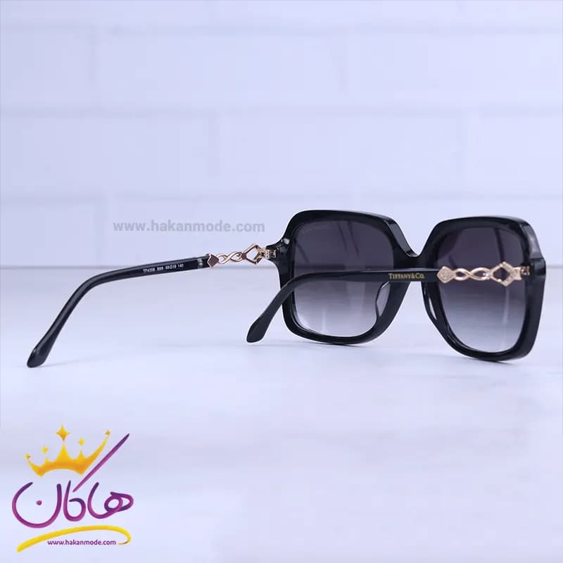 عینک آفتابی تیفانی زنانه فریم مشکی استیت TF4358/1 — تصویر ۳