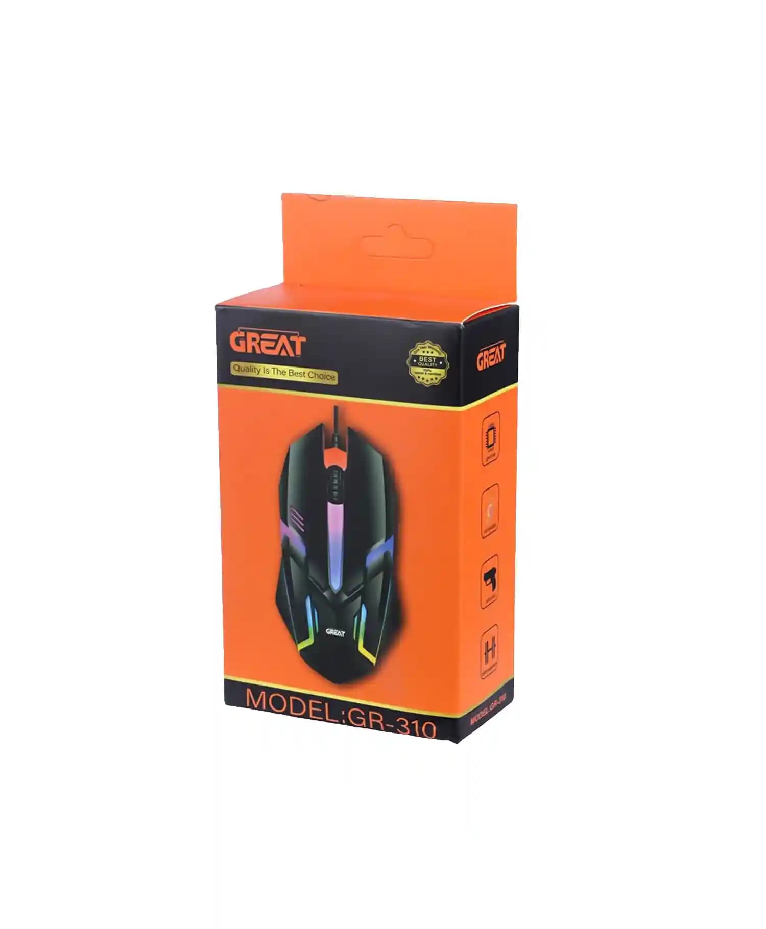 ماوس باسیم گیمینگ گریت مدل GR-310 — تصویر ۵
