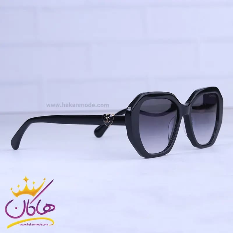 عینک آفتابی زنانه شنل فریم مشکی استیت CH 3497/1 — تصویر ۳