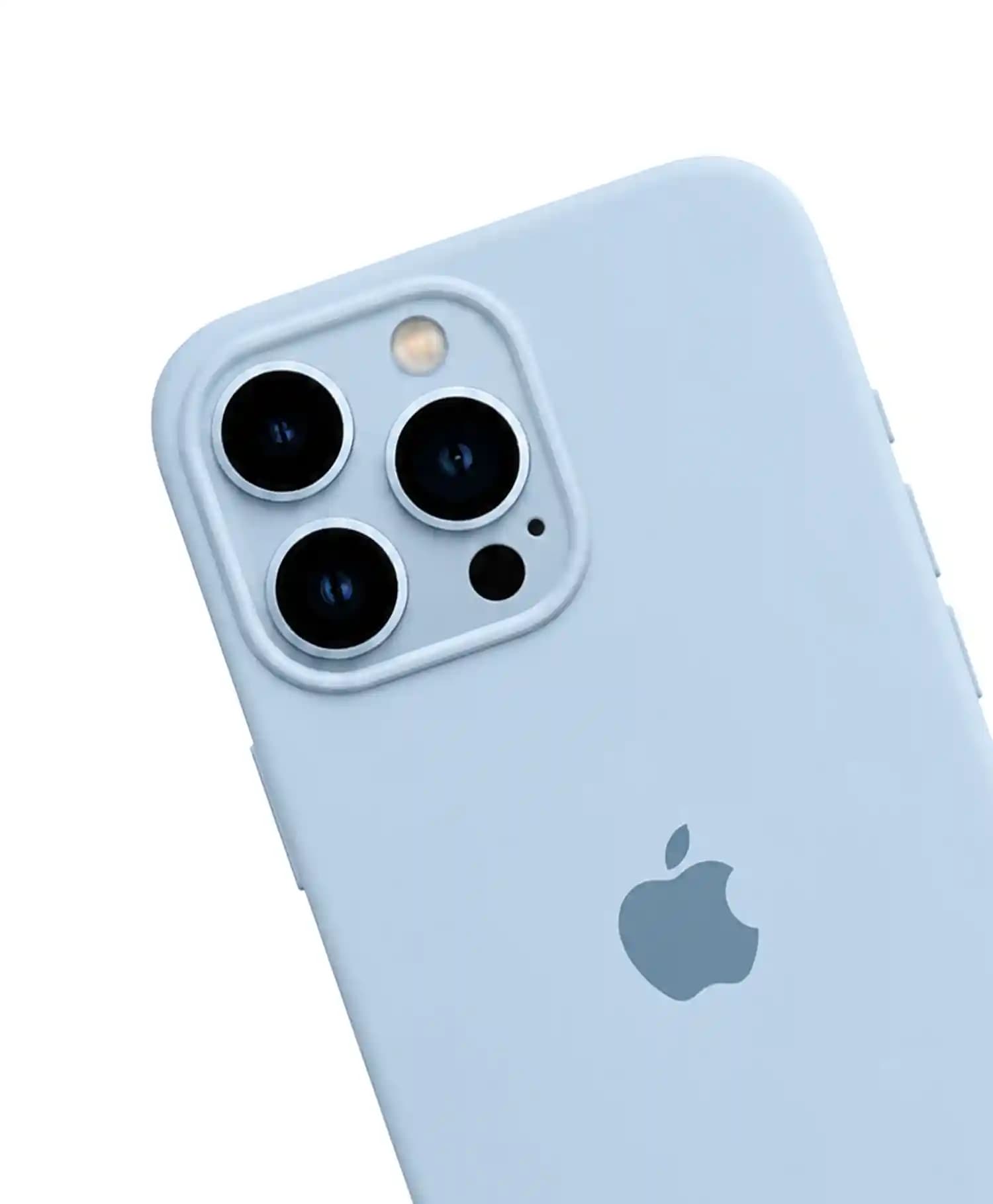قاب سیلیکونی محافظ لنز دار گوشی موبایل Iphone 13 Pro Max — تصویر ۲