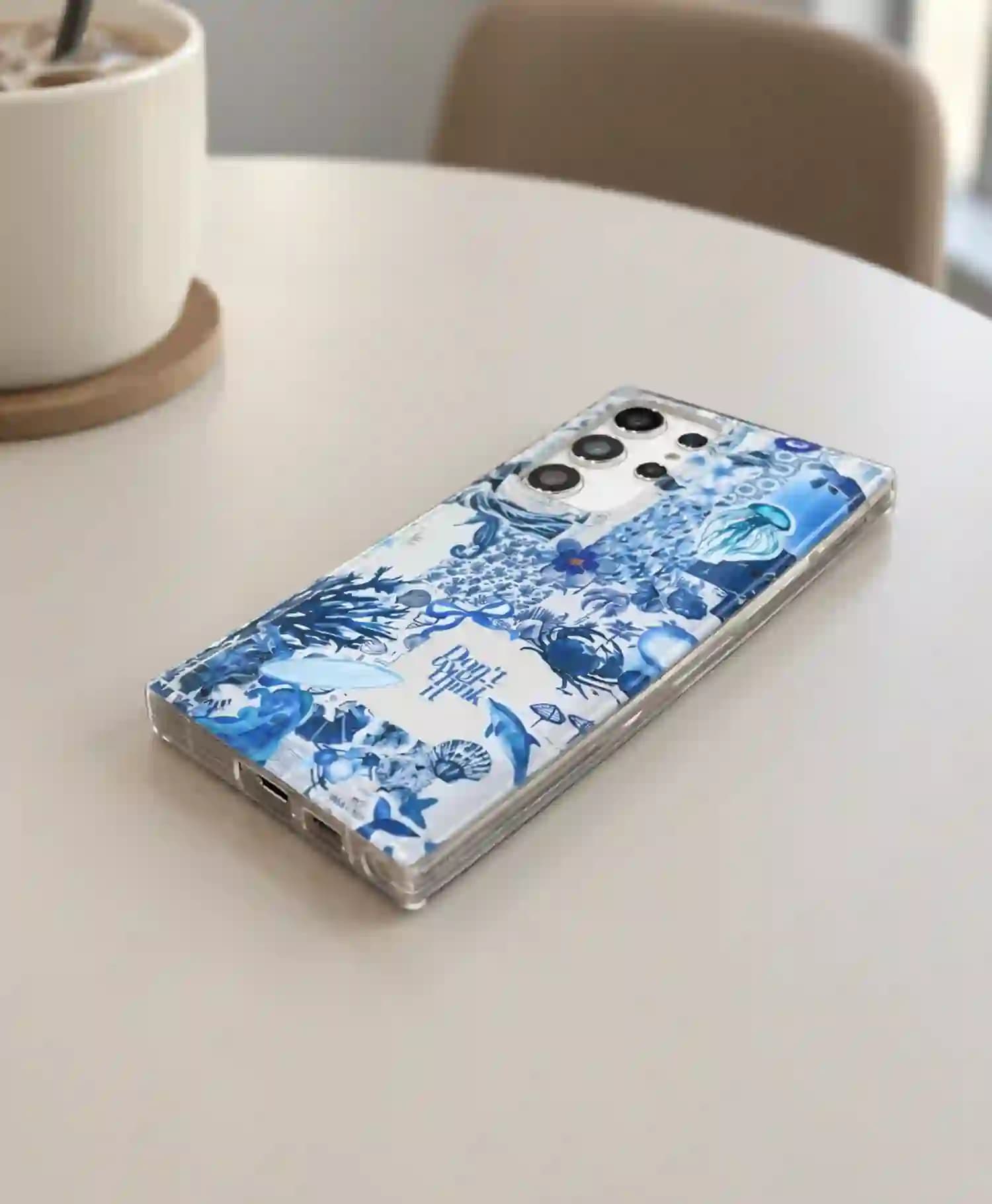 قاب طرح دار فانتزی طرح اقیانوس گوشی موبایل Samsung S23 Ultra — تصویر ۴