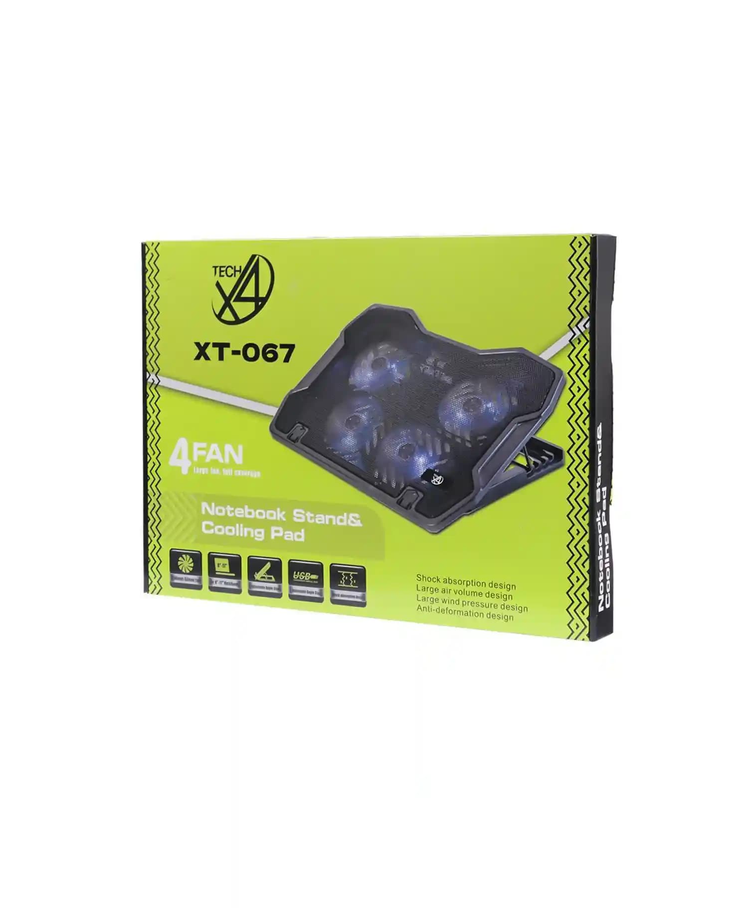 خنک کننده لپ تاپ ایکس فورتک مدل XT-067 — تصویر ۵