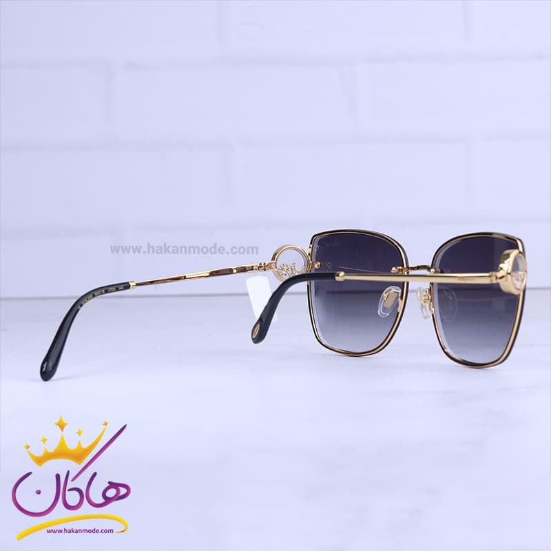 عینک آفتابی شوپارد زنانه گربه ای طلایی SCHL 29S0700 — تصویر ۳