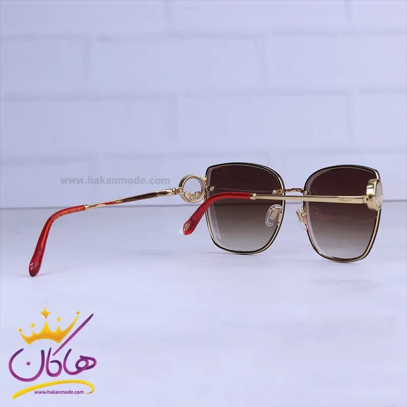 عینک آفتابی شوپارد زنانه گربه ای طلایی SCHL 29S0A39 — تصویر ۳