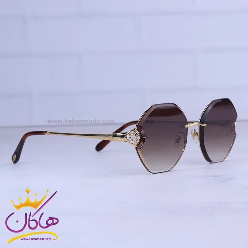 عینک آفتابی شوپارد زنانه فریم چندضلعی SCHF 85S08FC — تصویر ۴