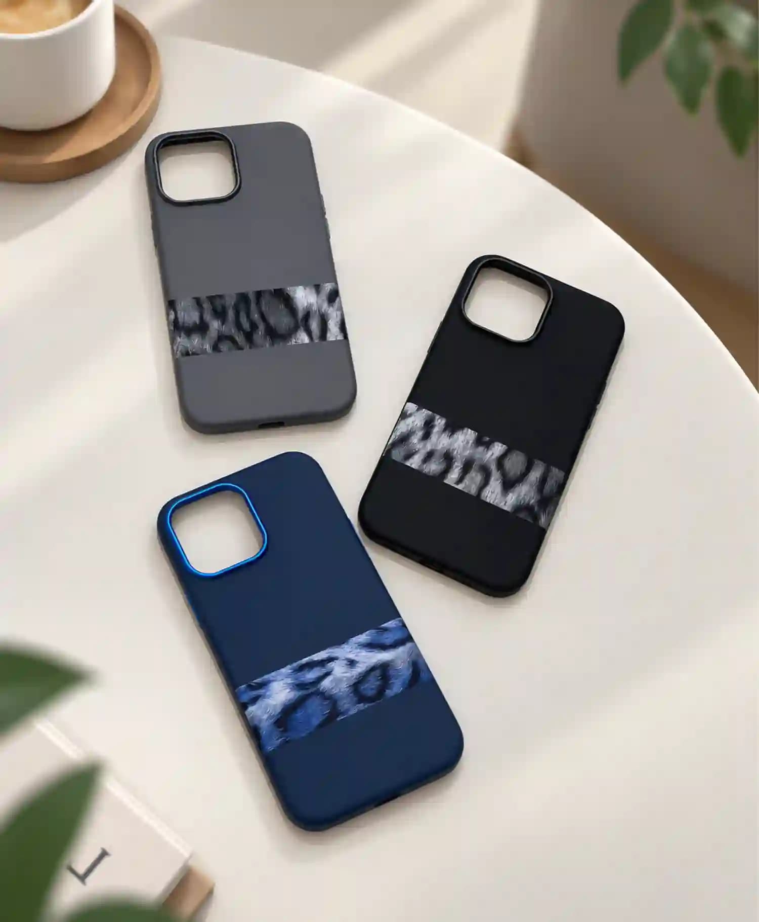 قاب چرمی مدل Shuck up طرح پلنگی گوشی موبایل Iphone 13 Pro Max — تصویر ۲