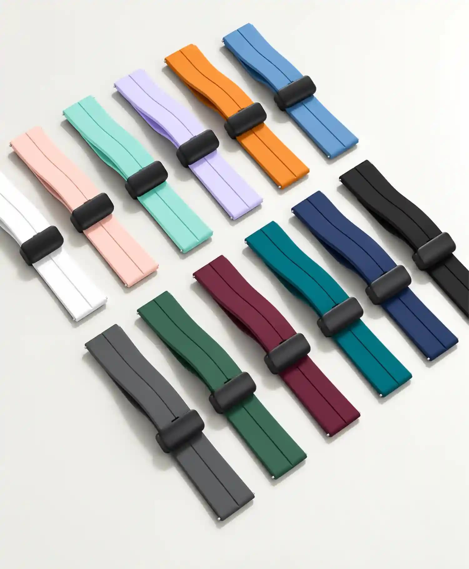 بند سیلیکونی مگنتی گلکسی واچ سایز 22 میلی متر مدل Stylish — تصویر ۴