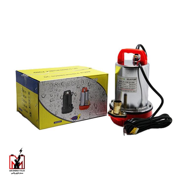 پمپ کفکش خورشیدی 1 اینچ 160 وات 12 ولت DC مدل NP-3/10M-12V-160W — تصویر ۵