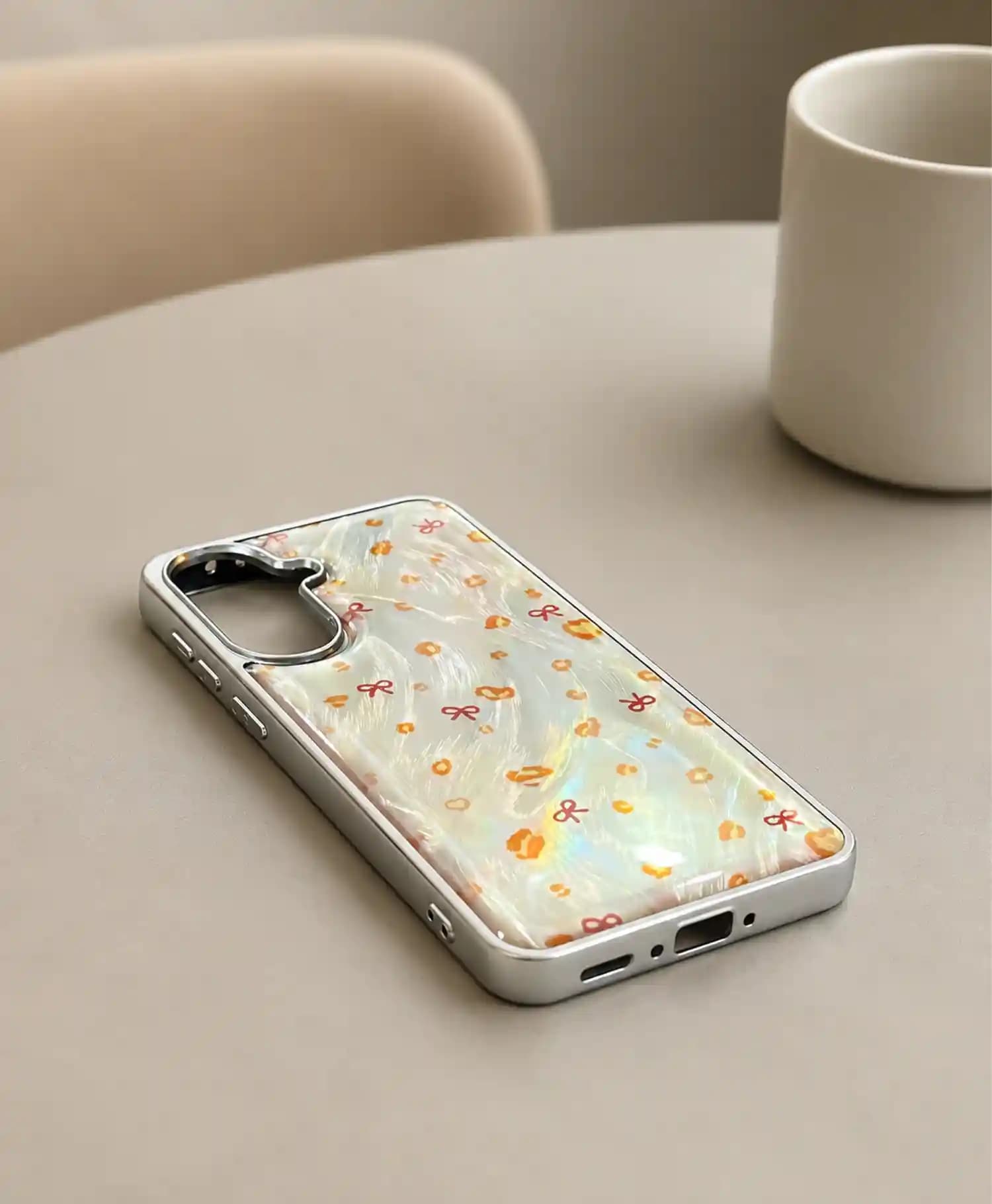 قاب هولوگرامی طرحدار مدل براش گوشی موبایل Samsung A56 — تصویر ۲