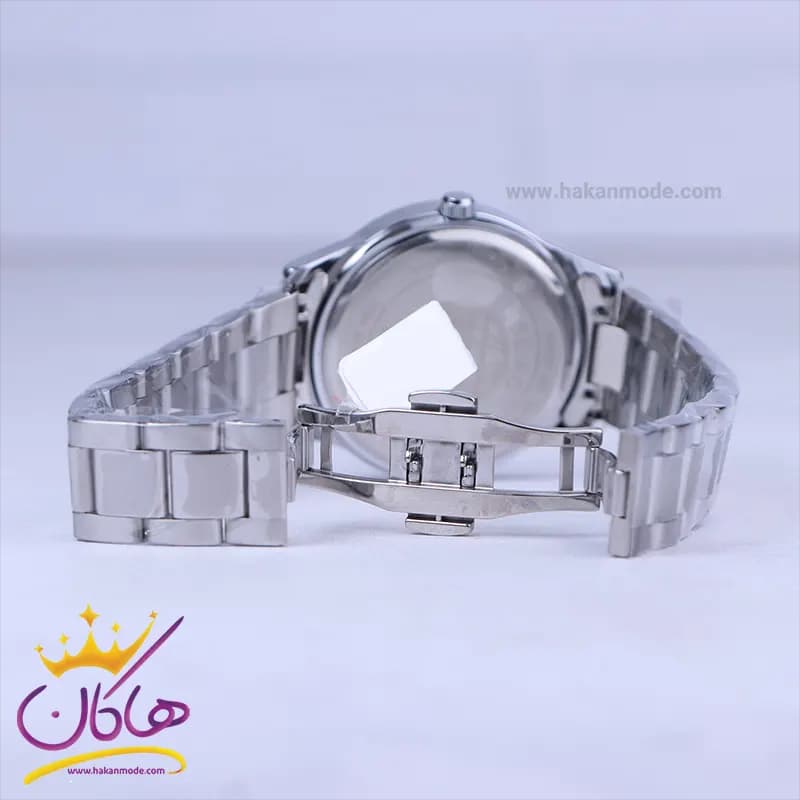 ساعت مچی سیکو مردانه فلزی نقره ای صفحه تیفانی OS 9/54 — تصویر ۲