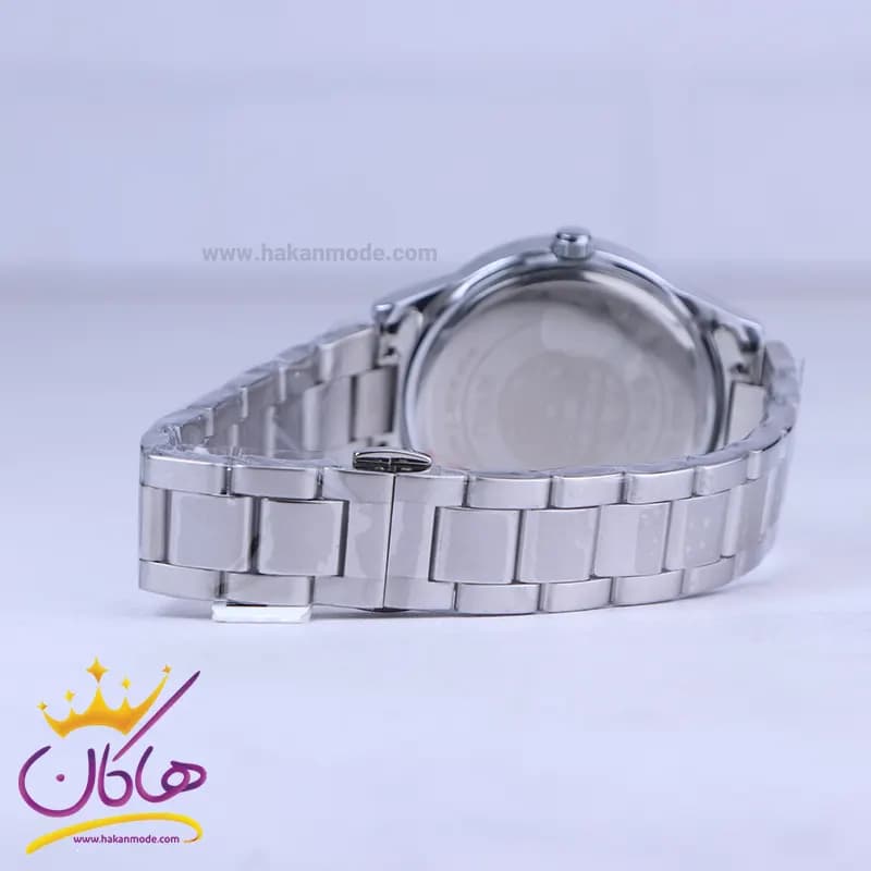 ساعت مچی سیکو مردانه فلزی نقره ای صفحه تیفانی OS 9/54 — تصویر ۳