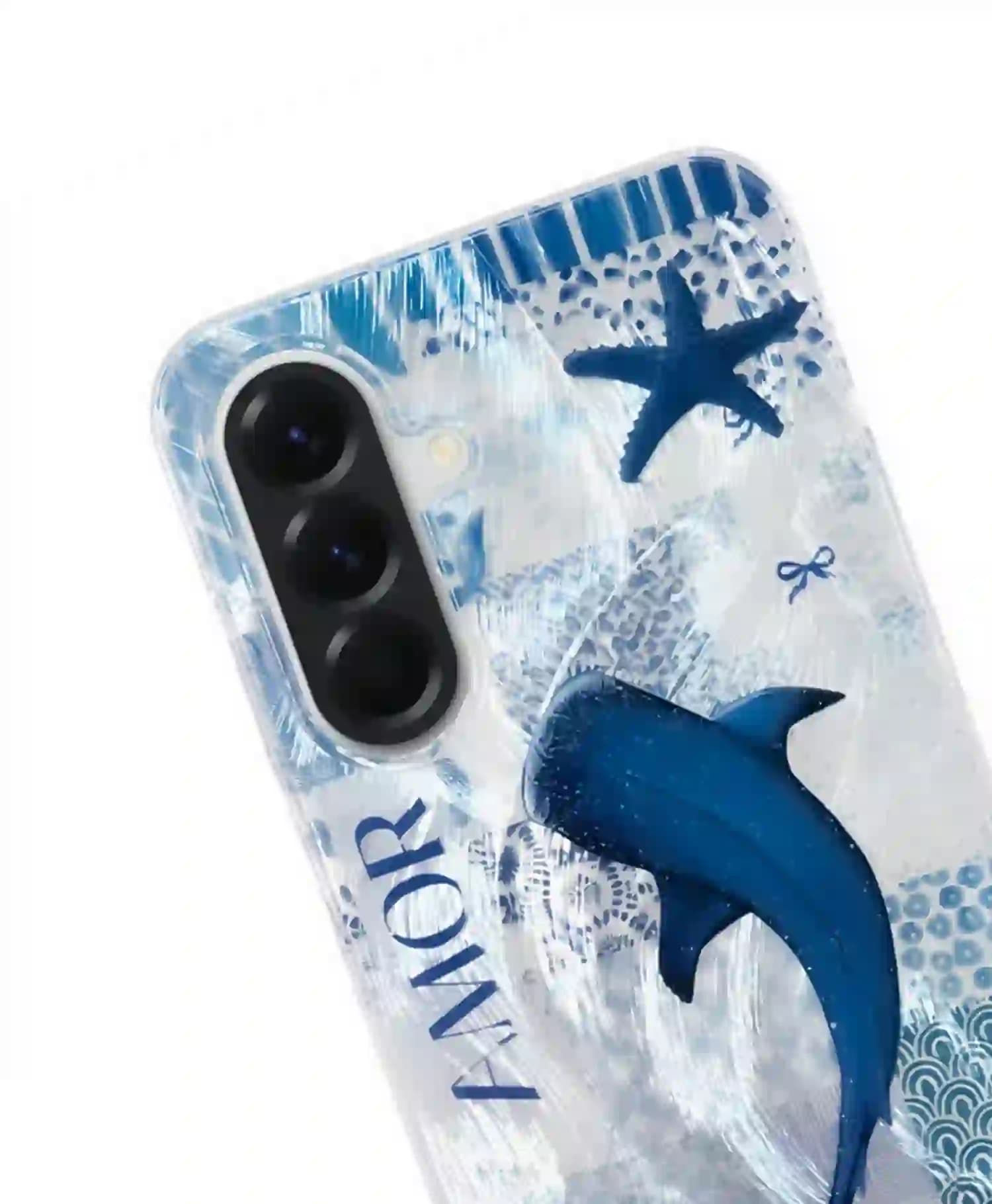 قاب هولوگرامی طرح وال Amor گوشی موبایل Samsung A56 — تصویر ۲