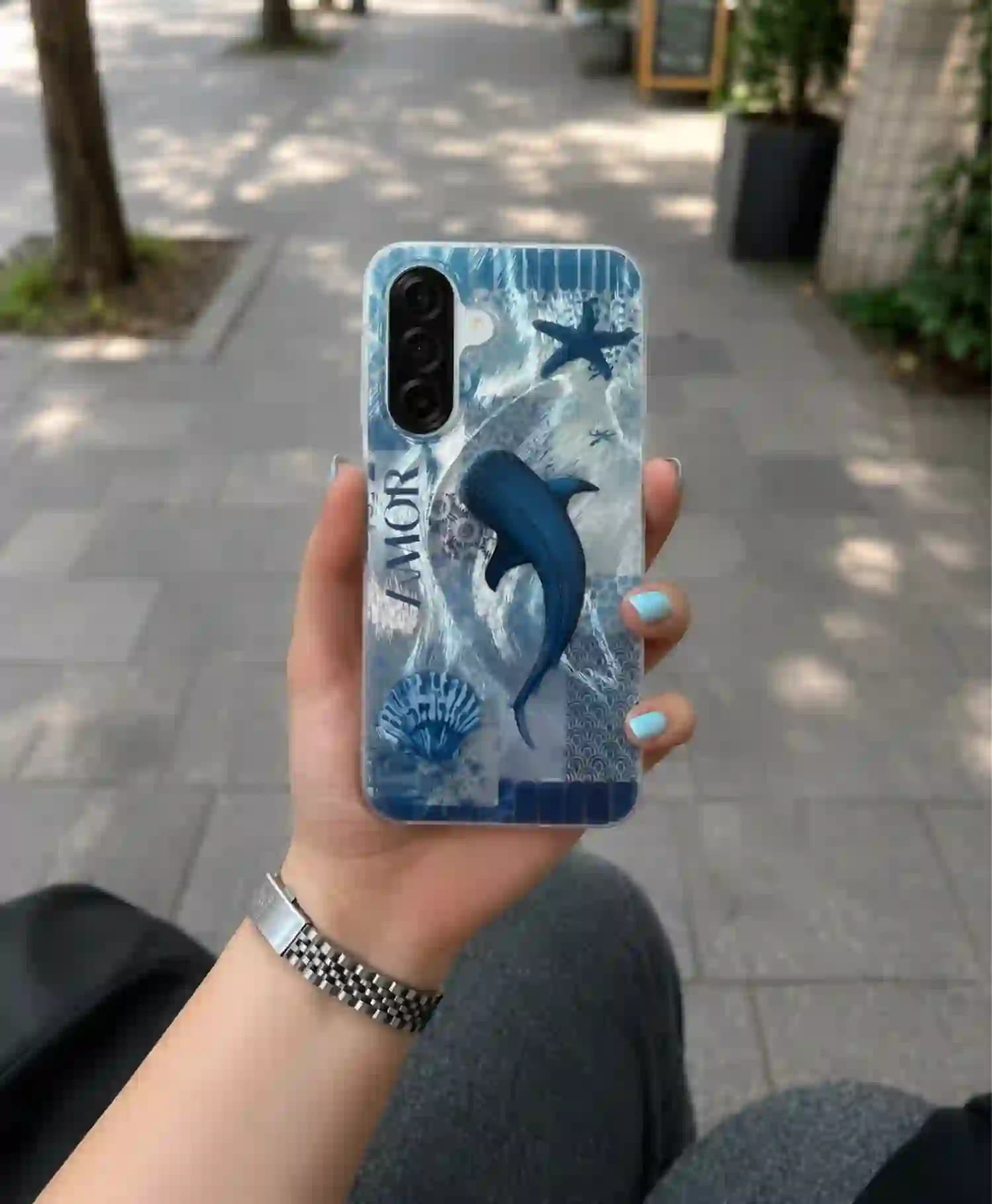 قاب هولوگرامی طرح وال Amor گوشی موبایل Samsung A17 — تصویر ۳