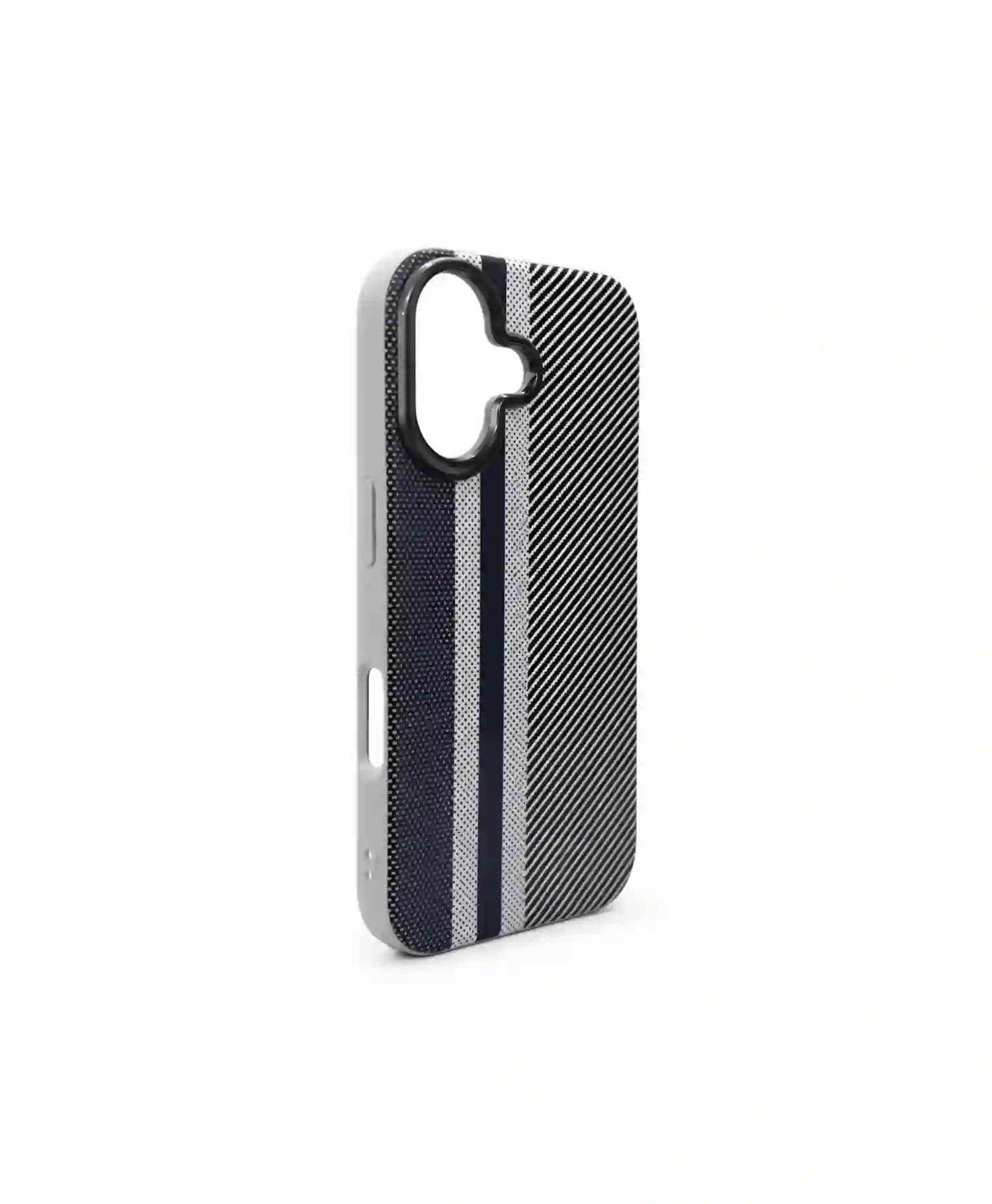 قاب کربنی وینتیج مدل Stylish گوشی موبایل Iphone 16 — تصویر ۲