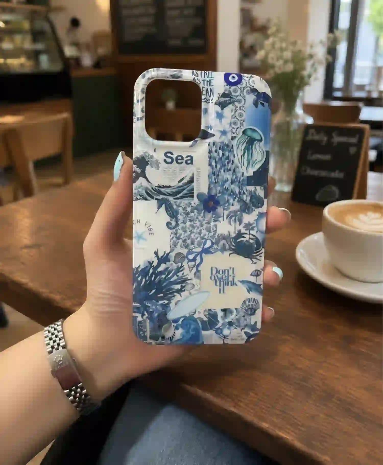 قاب فانتزی طرح اقیانوس گوشی موبایل Iphone 12 Pro Max — تصویر ۴