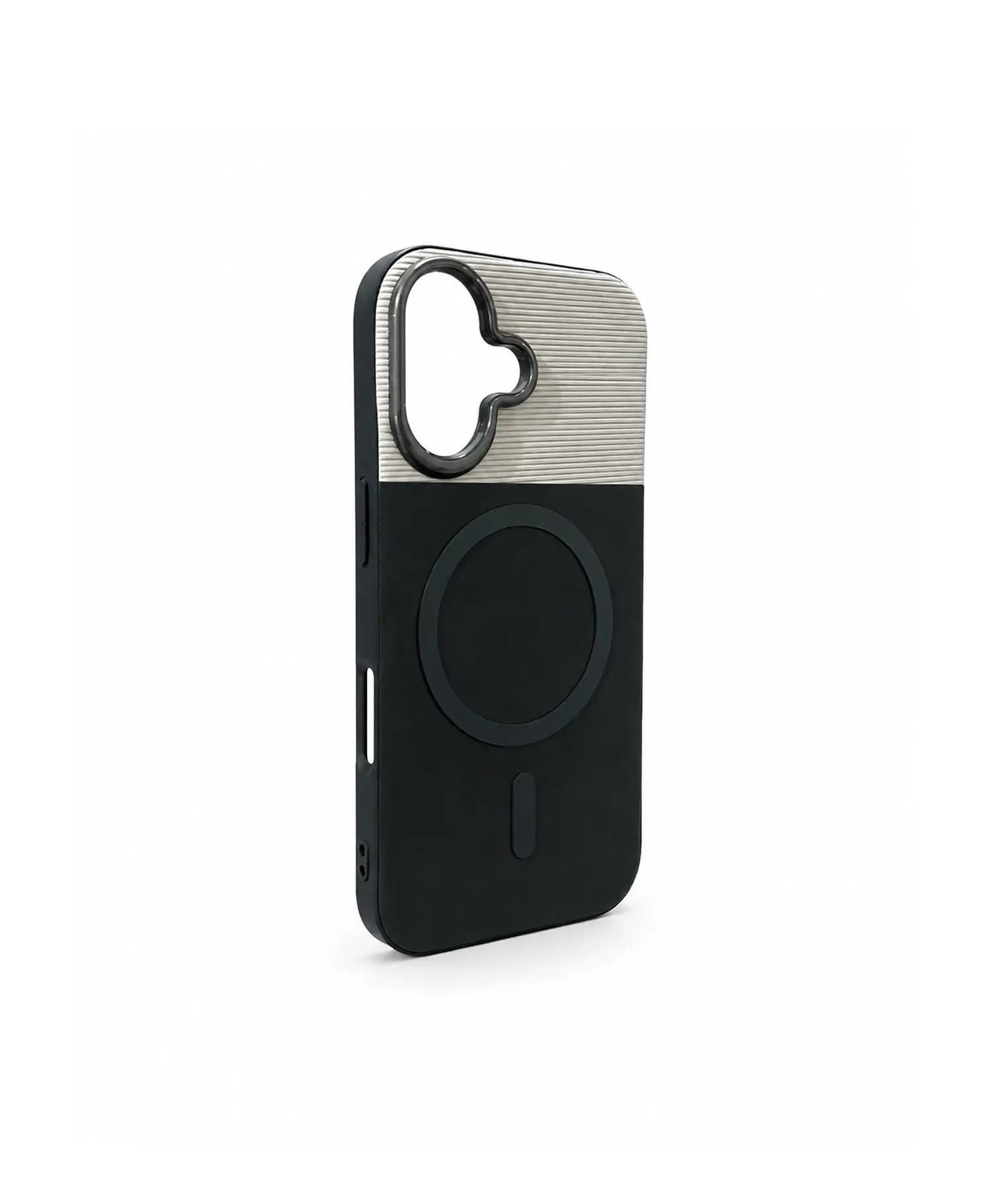 قاب چرمی مگ سیف دار Stylish گوشی موبایل Iphone 16 — تصویر ۳