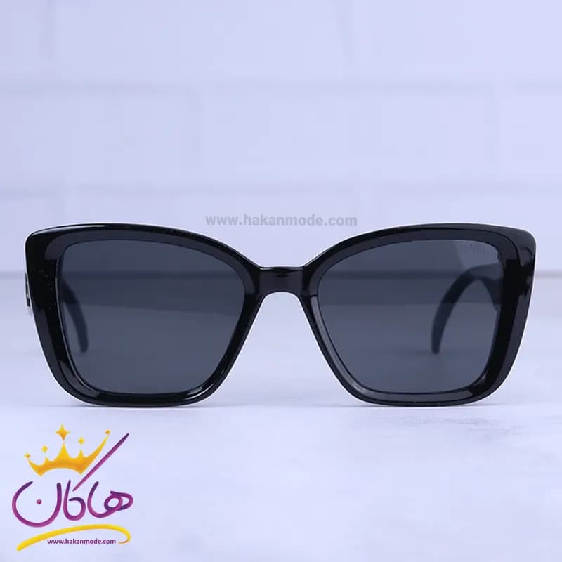 عینک آفتابی چنل زنانه فریم مشکی 80072/1