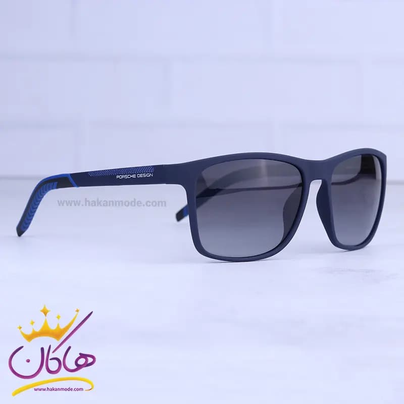 عینک آفتابی پورشه مردانه فریم سرمه ای P8657/1 — تصویر ۴