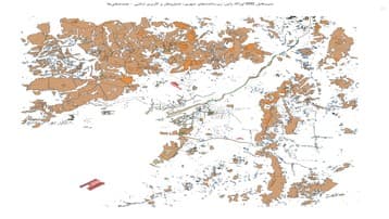 شیپ‌فایل GIS اوزاکا، ژاپن: زیرساخت‌های شهری، حمل‌ونقل و کاربری اراضی