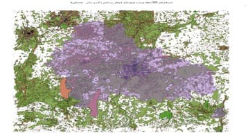 شیپ‌فایل‌های GIS منطقه نویرید و مونیخ شامل لایه‌های زیرساختی و کاربری اراضی