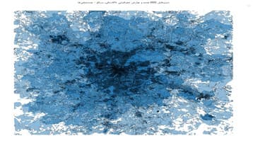 شیپ‌فایل GIS نقشه و عوارض جغرافیایی تاگانسکی، مسکو