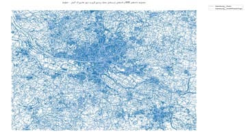 مجموعه داده‌های GIS و لایه‌های شیپ‌فایل محله روتنبورگزورت شهر هامبورگ آلمان