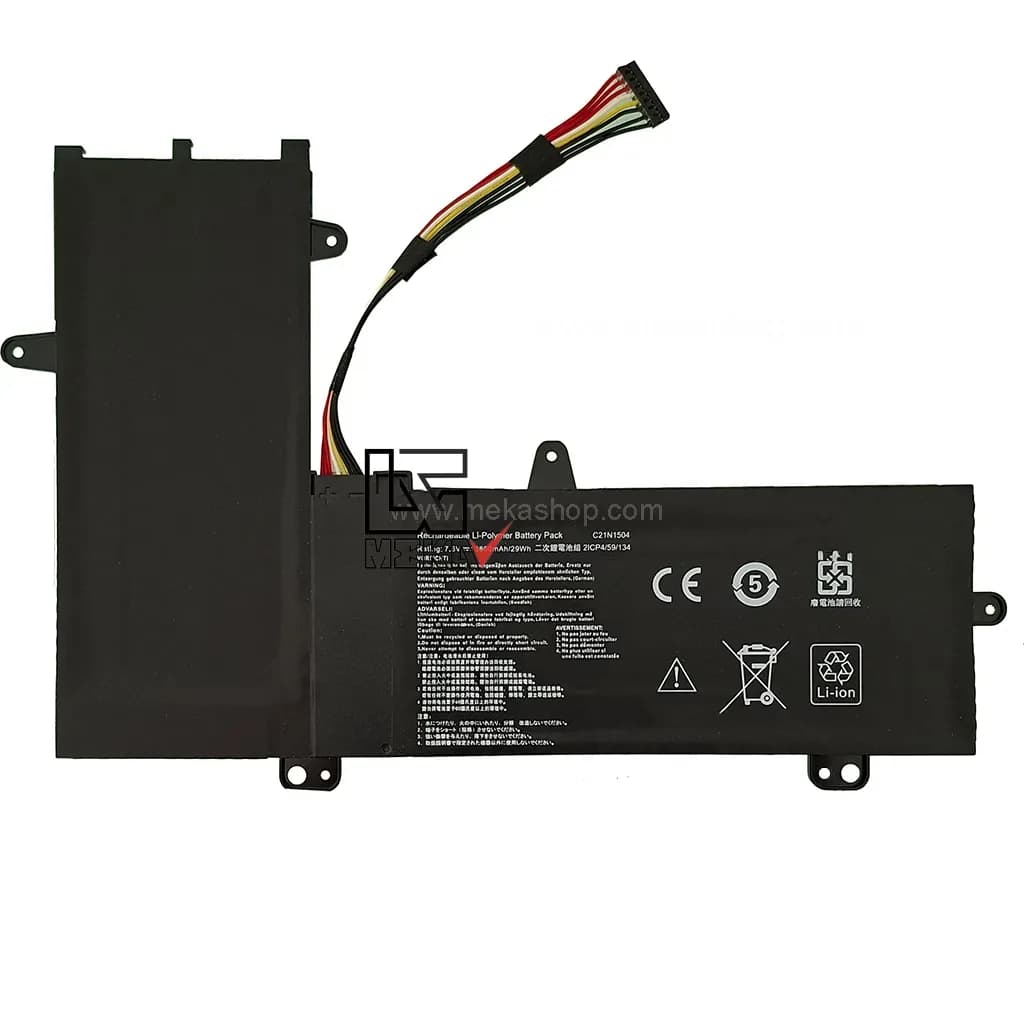 باتری لپ تاپ ایسوس ASUS TP200 مدل C21N1504