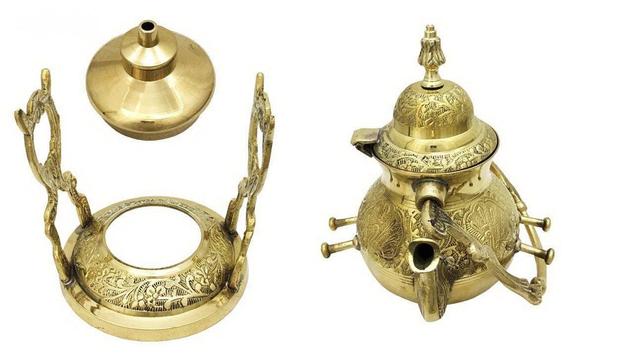 وارمر برنجی هندی طرح طاووس 600 سی سی — تصویر ۲