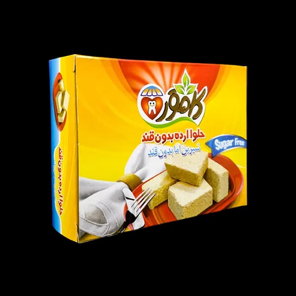 حلوا ارده بدون قند و رژیمی کامور 170 گرم