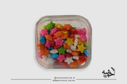 ترافل طرح ستاره رنگی