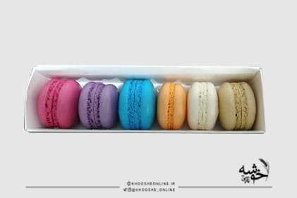 ماکارون 6عددی رنگی