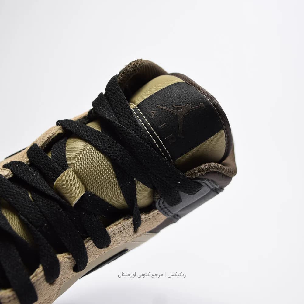 کتونی Nike مدل Jordan 1 Mid Khaki – HV6422-200 — تصویر ۵