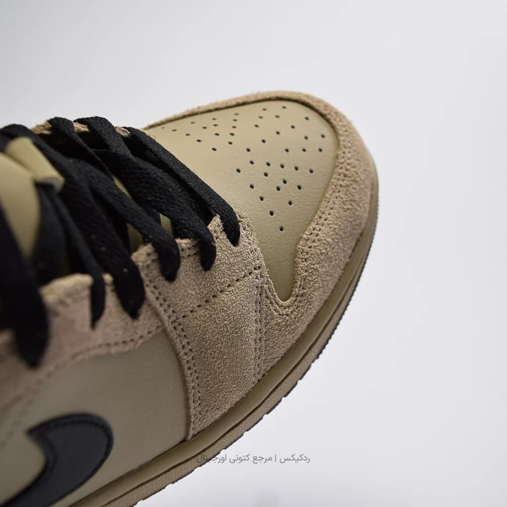 کتونی Nike مدل Jordan 1 Mid Khaki – HV6422-200 — تصویر ۴