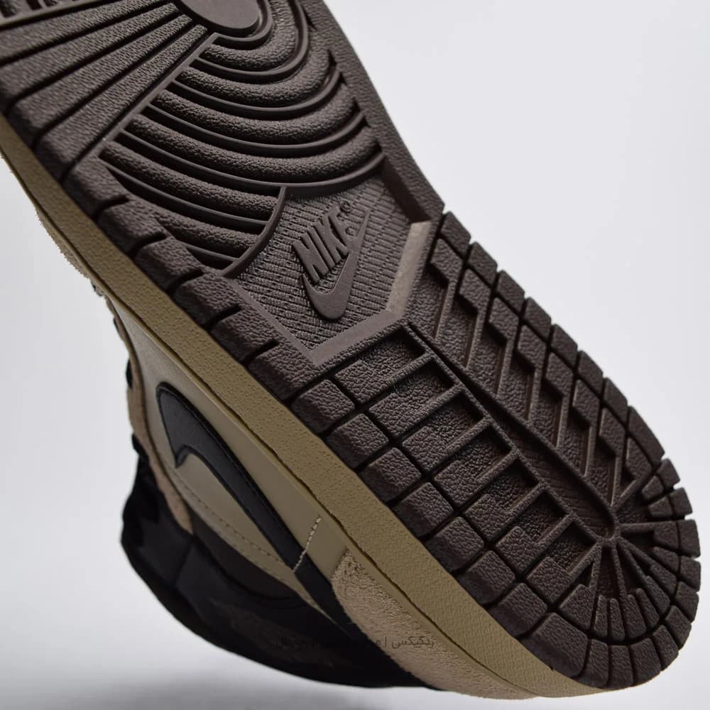 کتونی Nike مدل Jordan 1 Mid Khaki – HV6422-200 — تصویر ۳