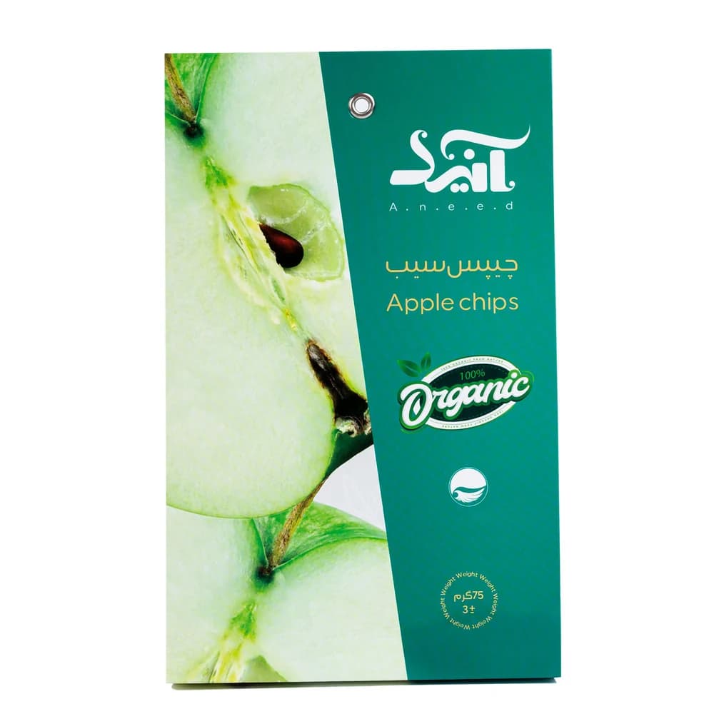 چیپس سیب صادراتی ارگانیک آنید — تصویر ۵