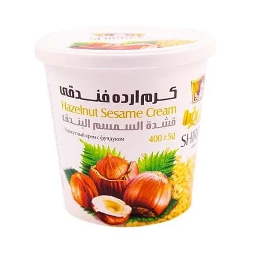 کرم ارده شیررضا Shirreza مدل (Hazelnut(400gr — تصویر ۴