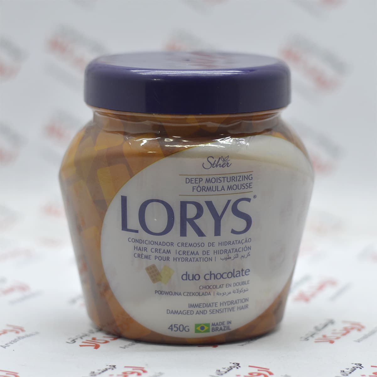 ماسک مو لوریس Lorys مدل duo chocolate(450gr)