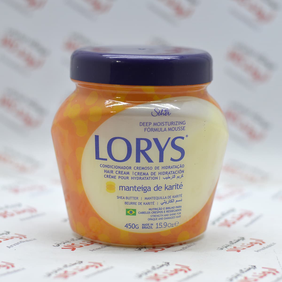 ماسک مو لوریس Lorys مدل manteiga de karite(450gr)