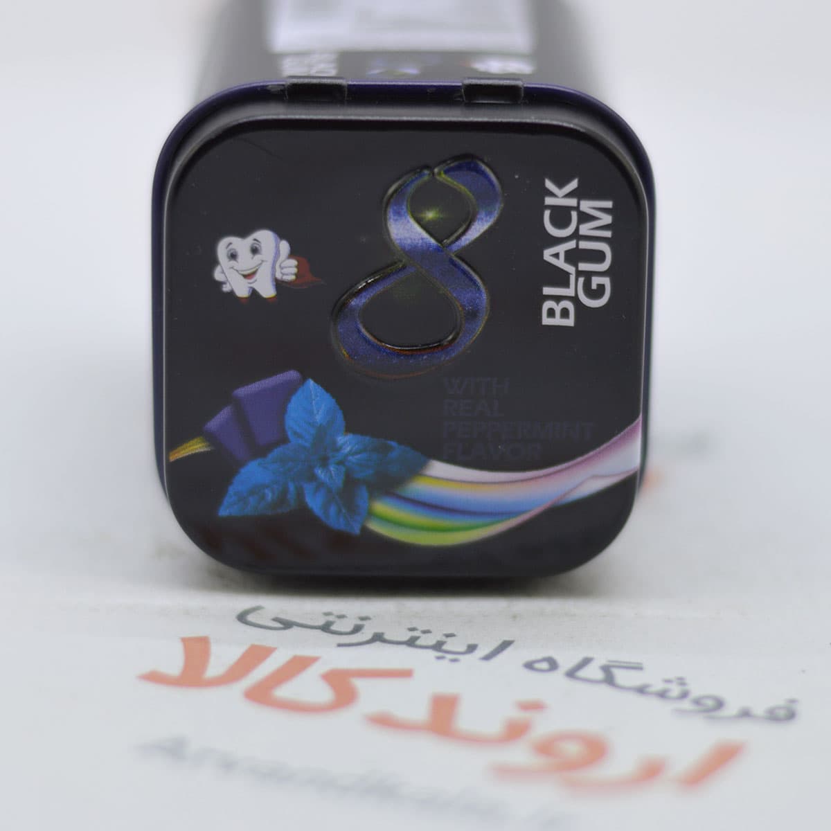 آدامس بدون شکر بلک گام BLACK GUM مدل Peppermint — تصویر ۳