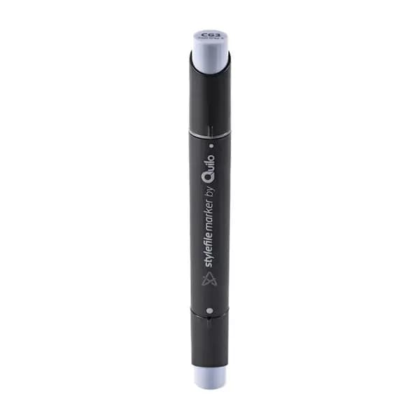 ماژیک راندو دوسر کوییلو کد CG3 مدل Stylefile (رنگ cool grey 3)