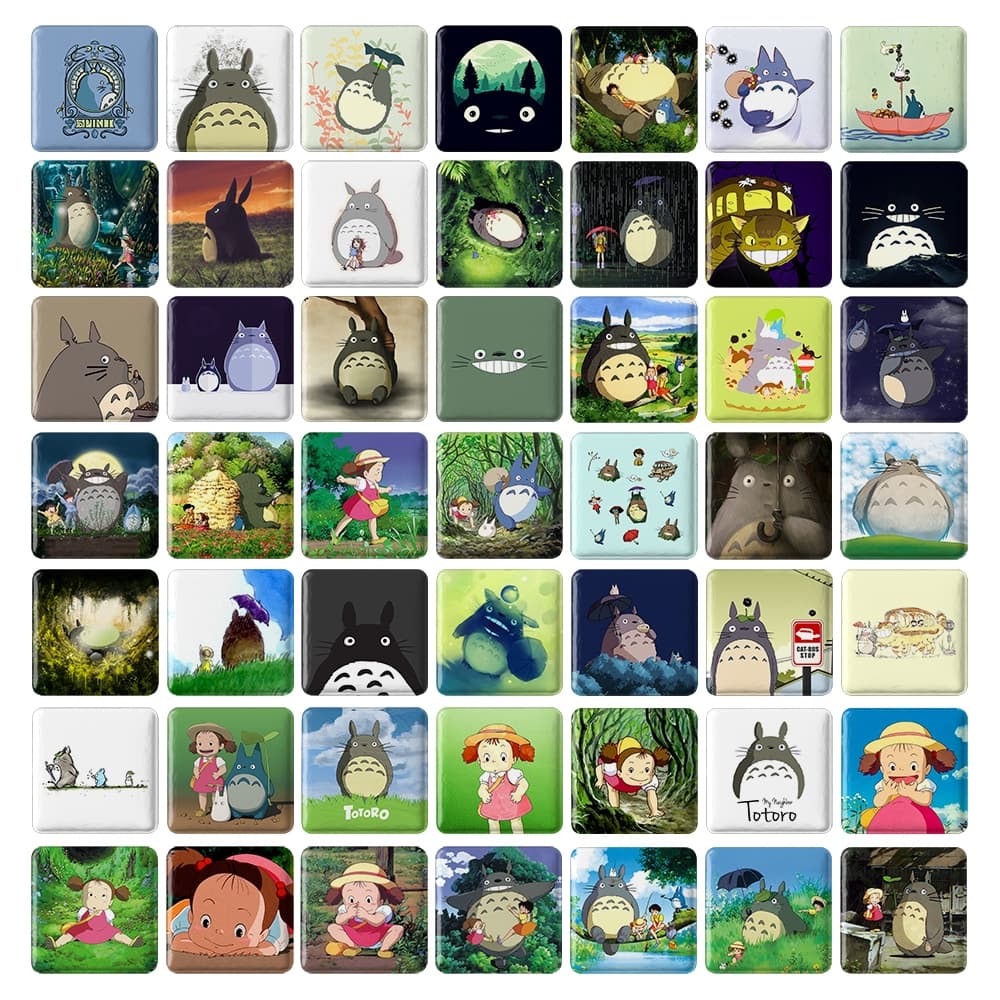 مگنت مربعی انیمه توتورو Totoro
