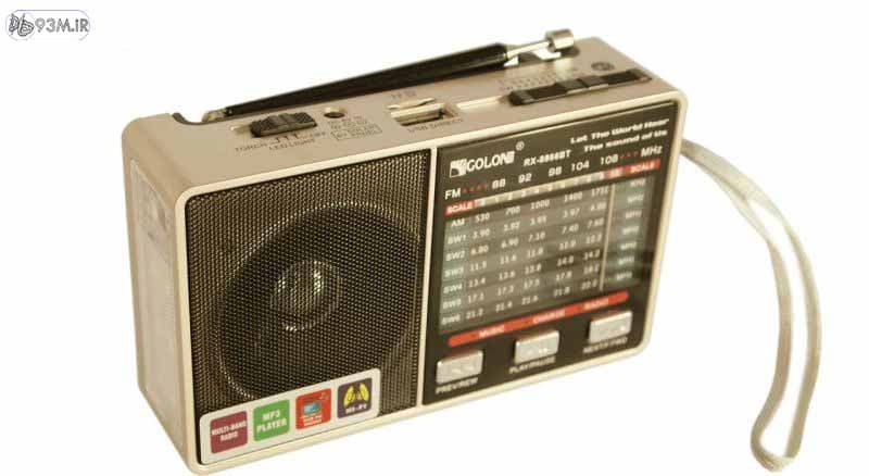 اسپیکر رادیو بلوتوثی کلاسیک گولون (Golon) مدل RX-8866BT — تصویر ۵