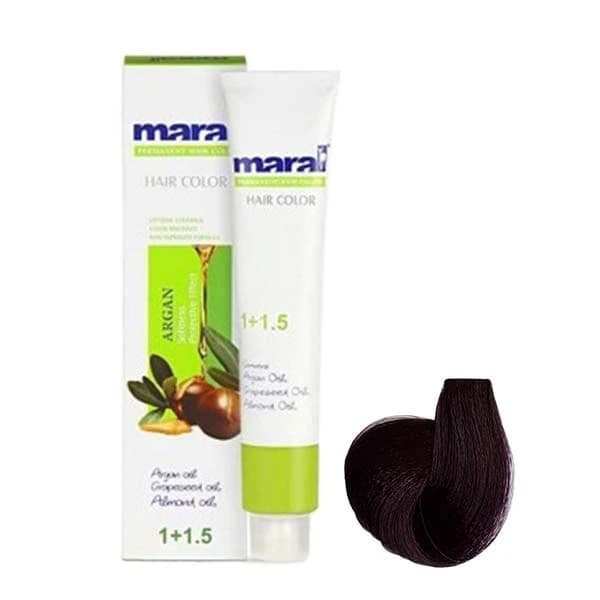 رنگ مو بادمجانی مارال شماره 2.99 حجم 100 میلی لیتر — تصویر ۲